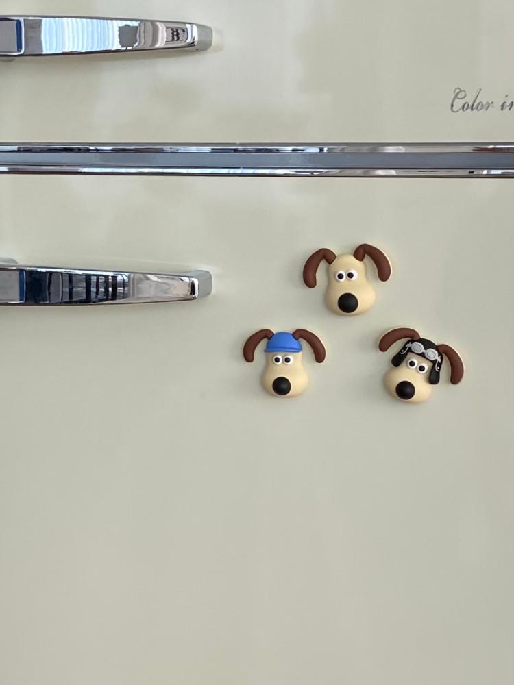 (바로발송) 월레스와 그로밋 자석 그로밋 피규어 냉장고 자석