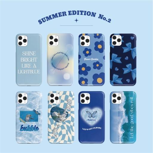 할인💙썸머에디션 블루VER. 유광 키치 폰케이스