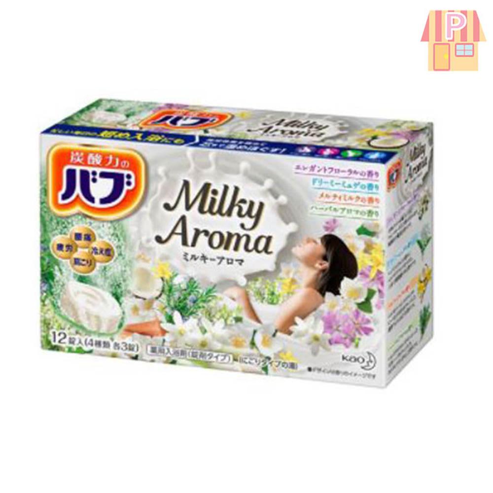 일본입욕제 바브 밀키 아로마 40gx12정