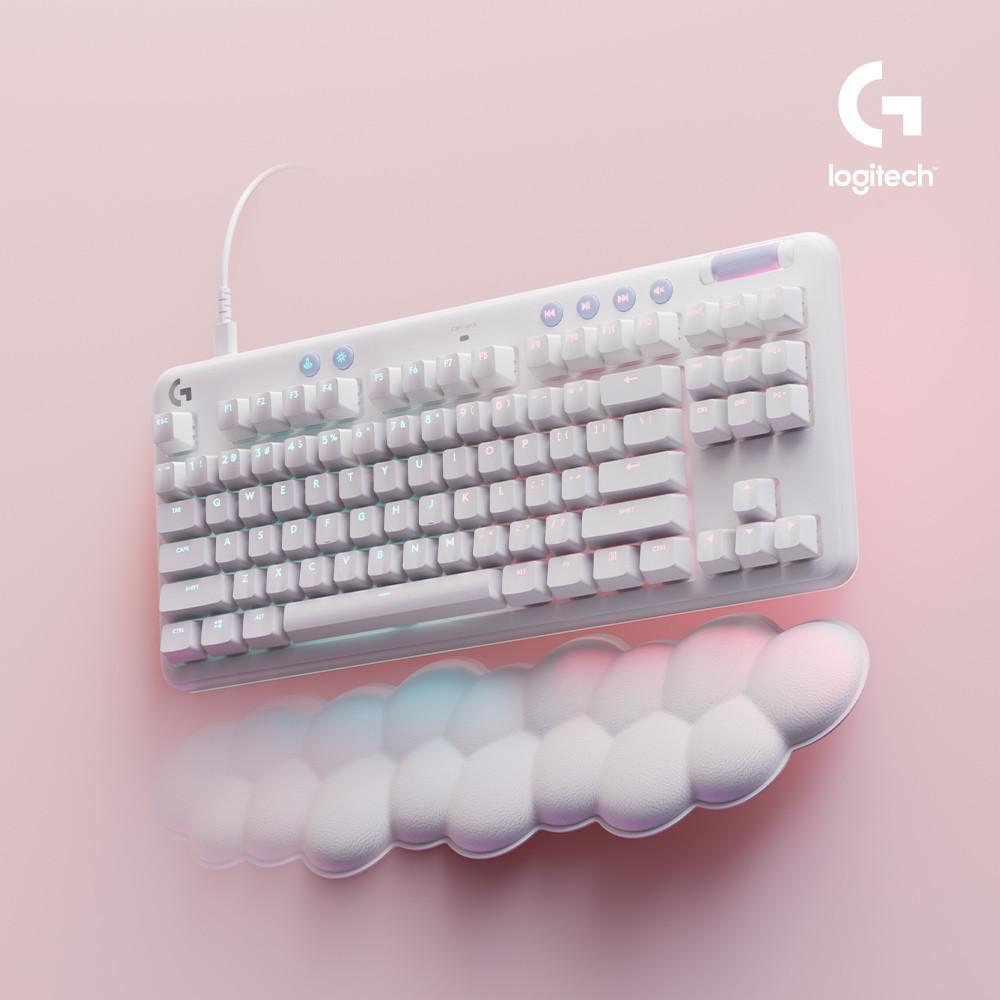 로지텍코리아 G713 오로라 컬렉션 RGB 텐키리스 PBT 유선 게이밍 기계식 키보드 정품 (적축)