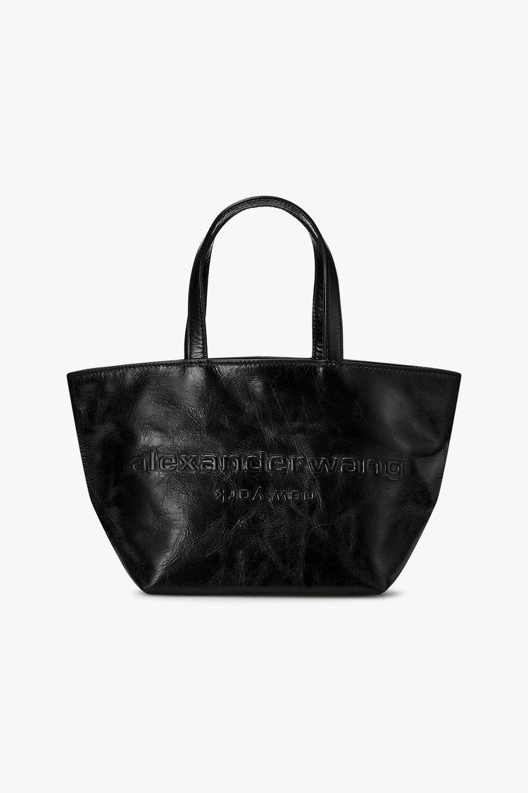 PUNCH 스몰 레더 토트백