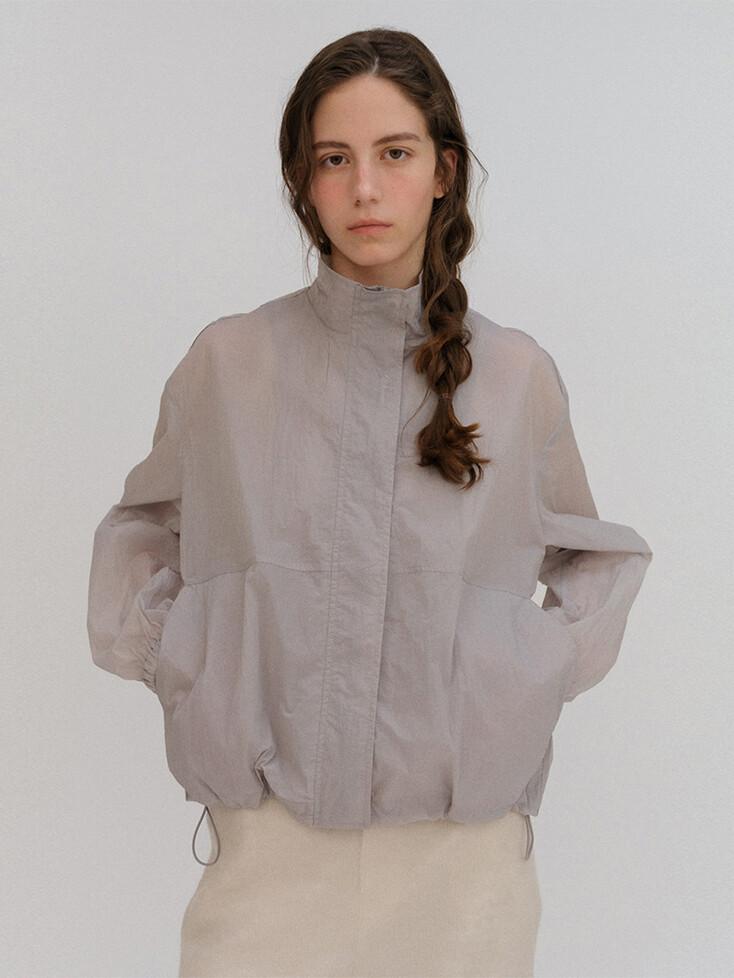Light blouson jumper_gray