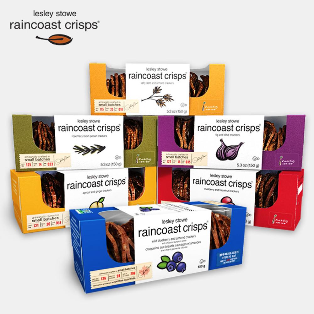 레인코스트 크리스프 (8종 택1) 백악관 크리스피 과자 오가닉 쿠키 건강간식 와인 크래커