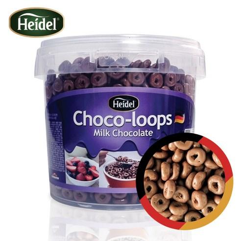 하이델 밀크 초코룹스 씨리얼 밀크, 650g, 1개 - 밀크 초콜릿 | 쿠팡