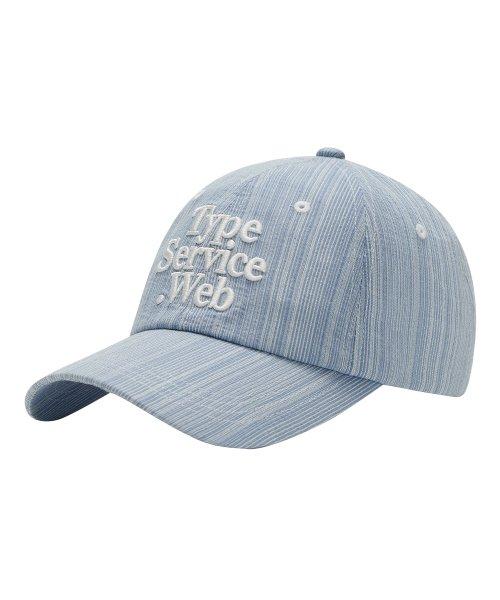 Typeservice Web Cap [Stripe Blue]