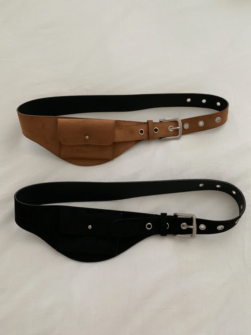 스웨이드 벨트백 (2color)