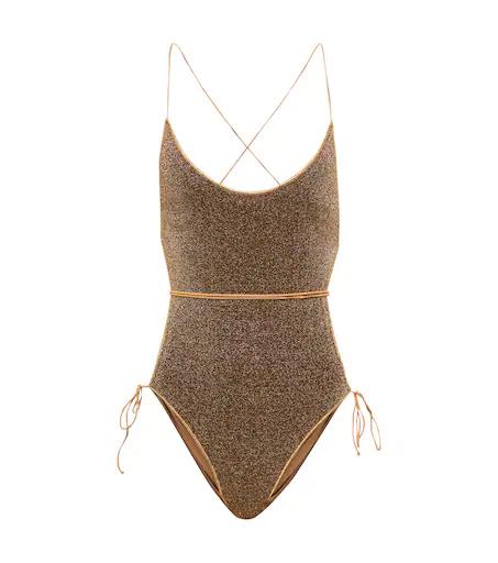 Lumière self-tie swimsuit