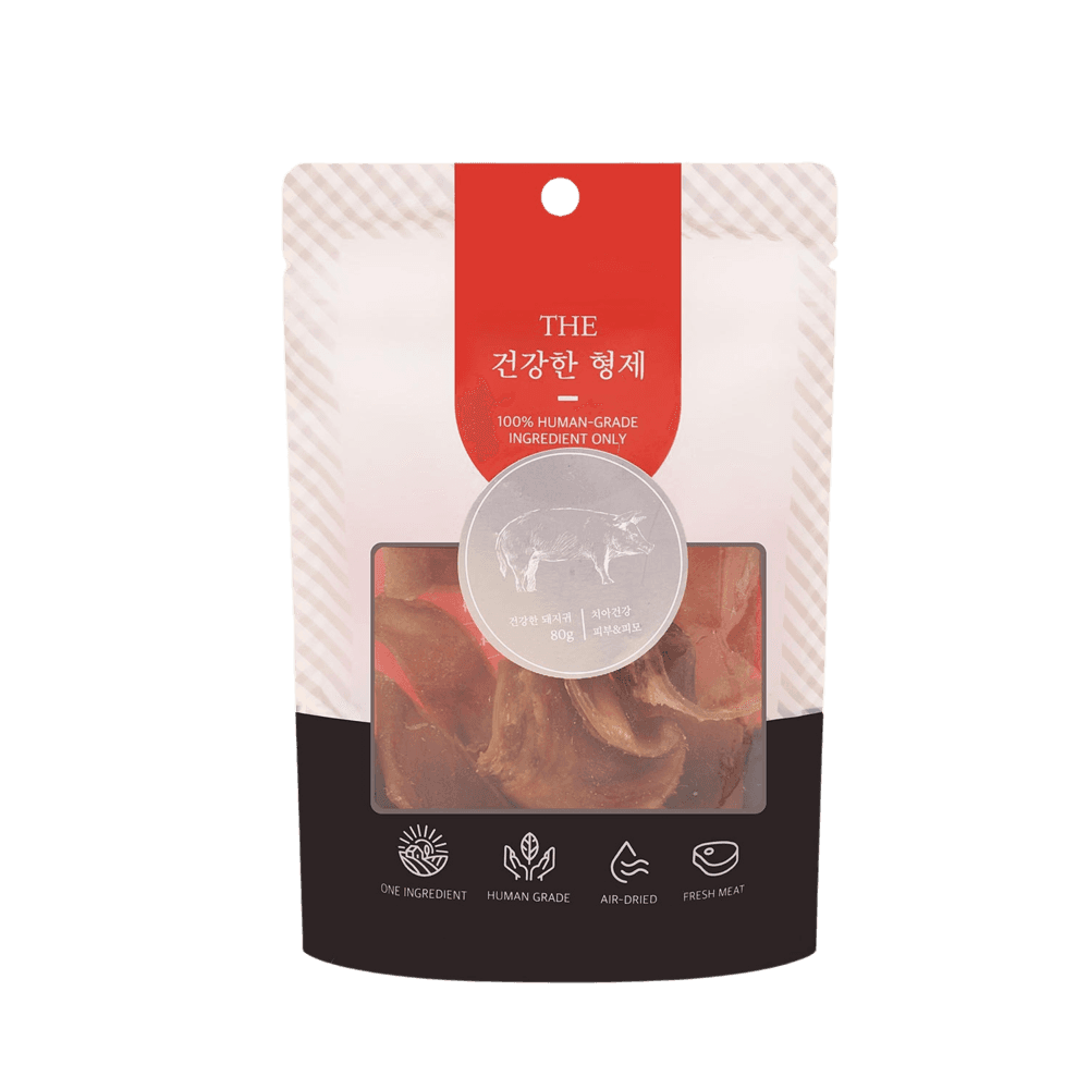 THE 건강한 형제 돼지귀 80g