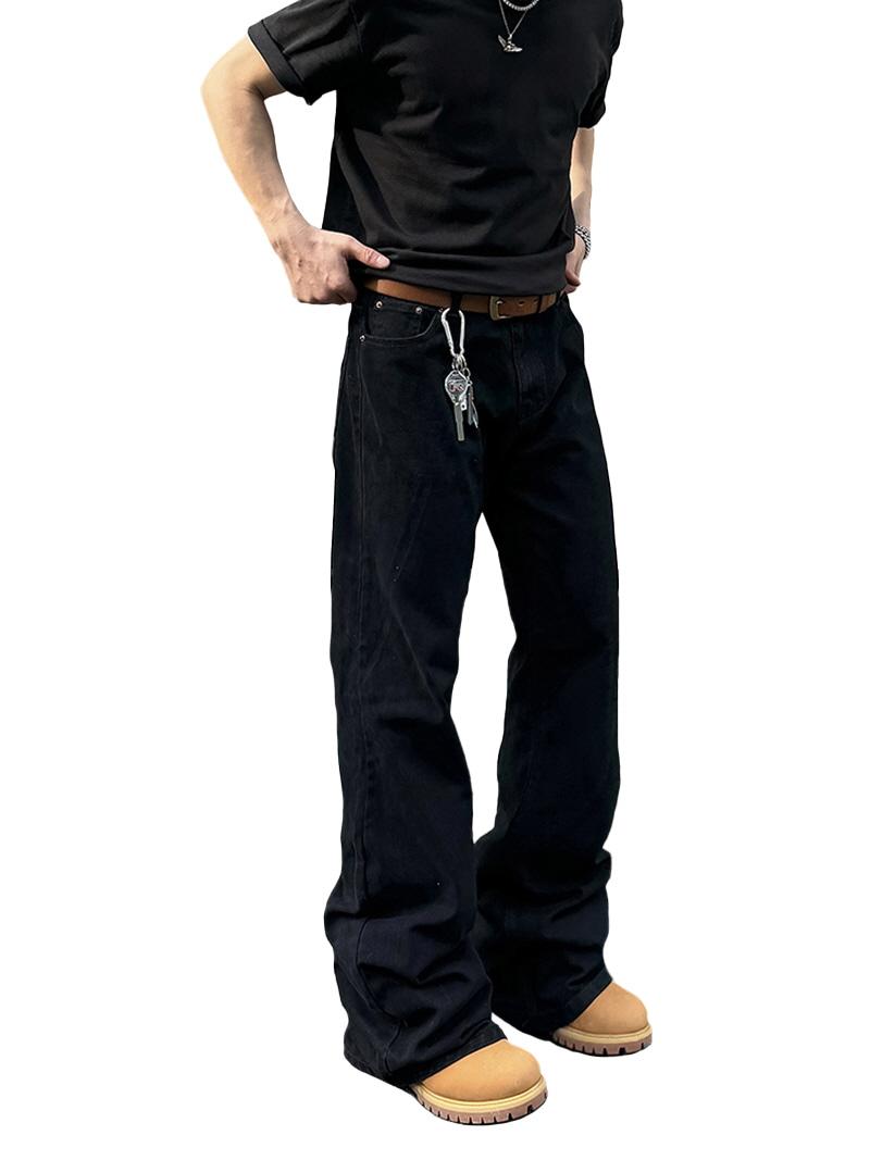Old Washing Wide Pants (2Color)