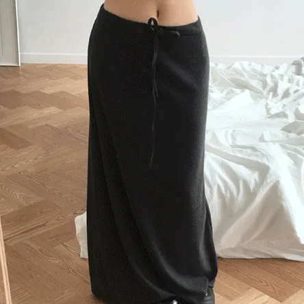 [모델극찬핏🧀]   맥시 롱 sk-2color