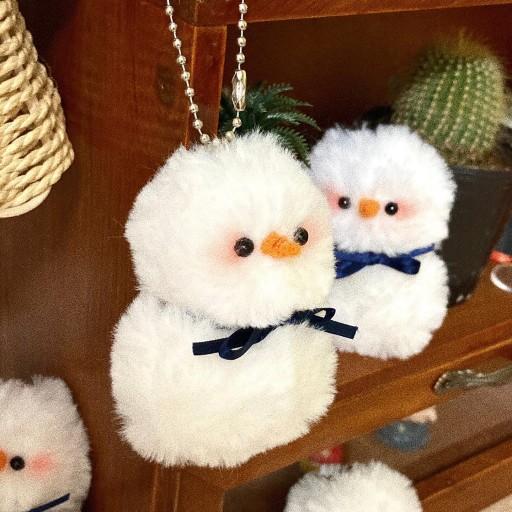 꿈속 마을 길거리는 내가 지킨다! 눈몽이 키링⛄️