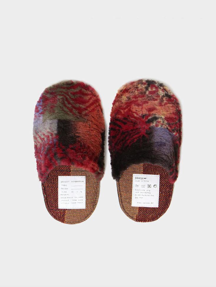 Mush room shoes 01 multi red