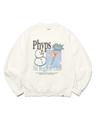PHYPS® SKI BEGGINER CLASS CREWNECK IVORY