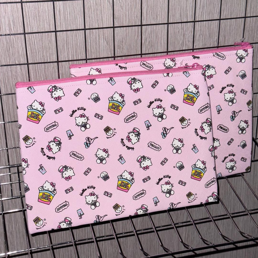 [망키야] 헬로키티 납작 파우치