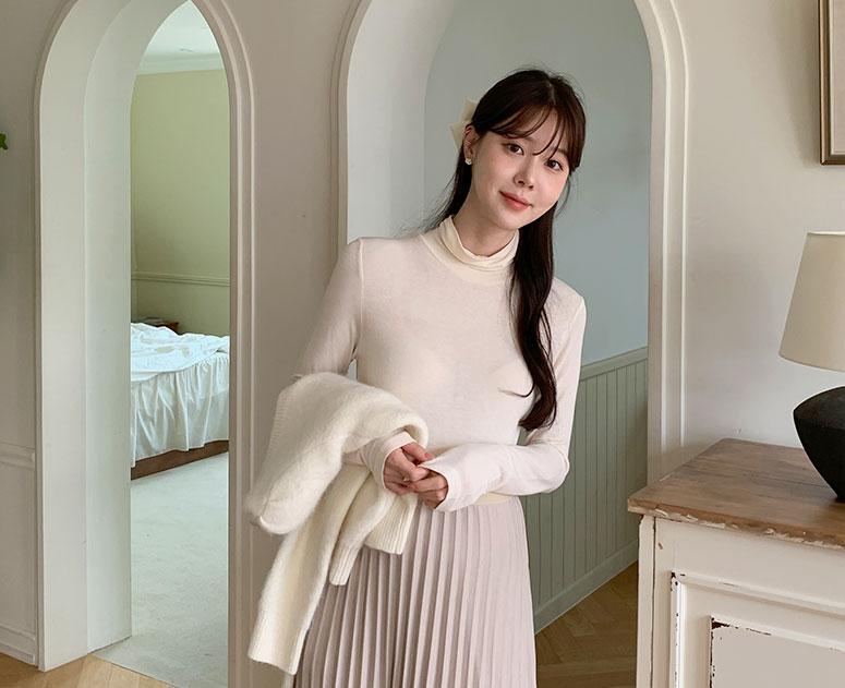 해피텐 임부복*레이온스판 쫀쫀 폴라티