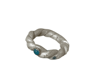[vivifloring] sapphire twist ring