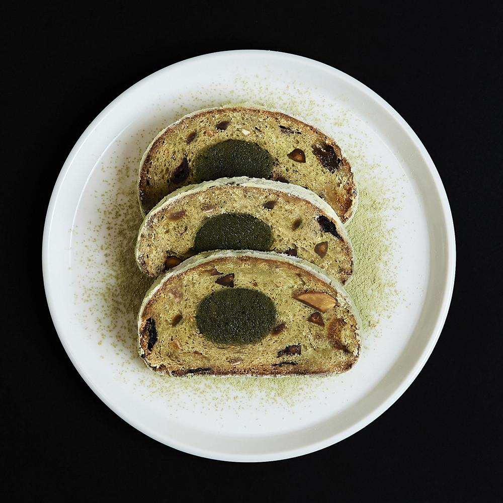 [밀도] 산노루 제주 말차 슈톨렌 (크리스마스 선물, 크리스마스 케이크)