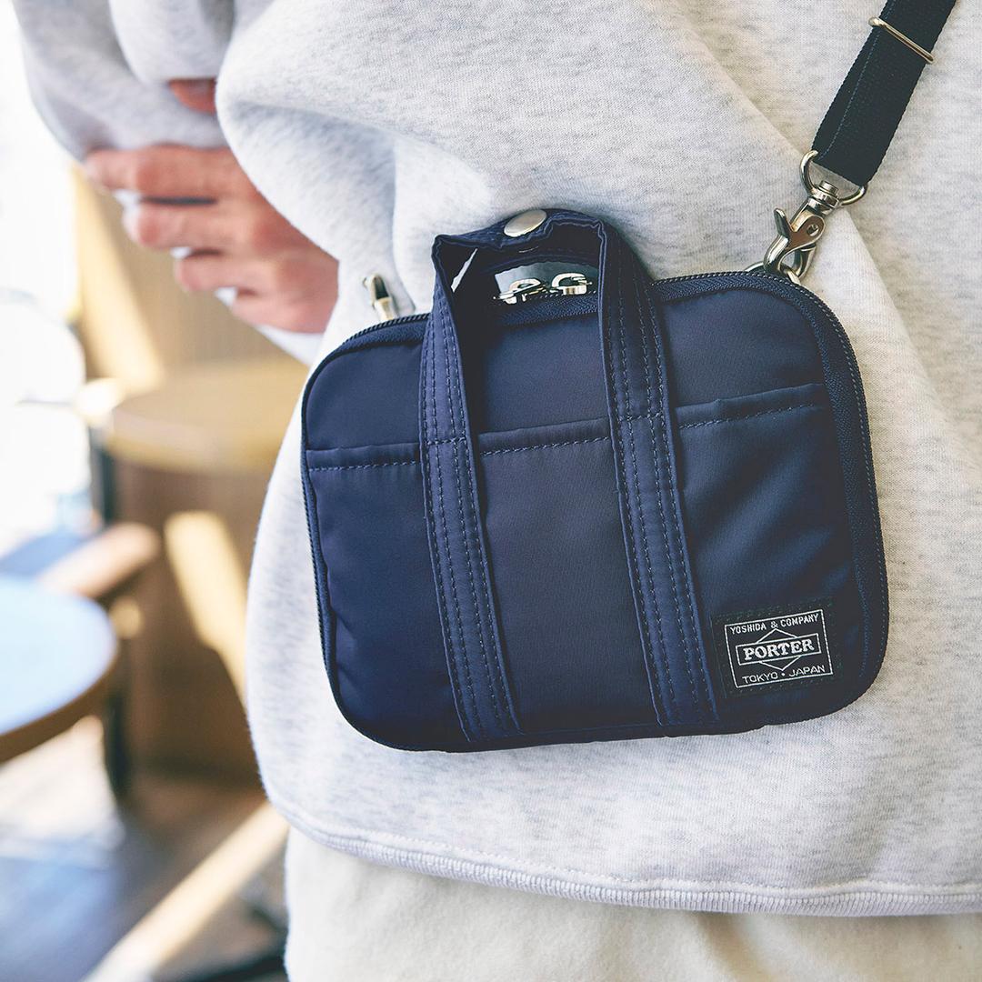 Porter: Stroll (Navy) A6 Size (fits Planner and Original) - Techo Lineup - Hobonichi Techo 2024