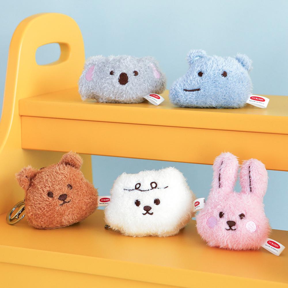 마이버디 동물 토끼 곰돌이 강아지 인형키링 미니 에어팟 가방 키링 백꾸