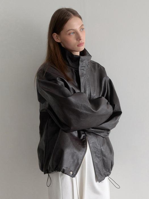 esy Half Leather Jacket (brown)