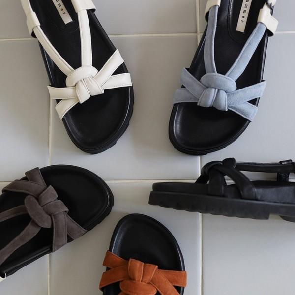 Aloha Cushion Mold Sandal  <S23014> 알로하 쿠션 몰드 샌들 5컬러 4.5cm