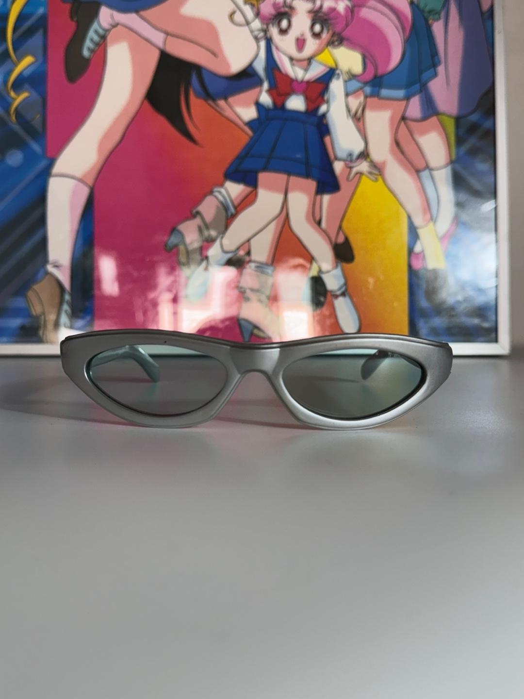 90's Michiko London Silver Sunglasses
