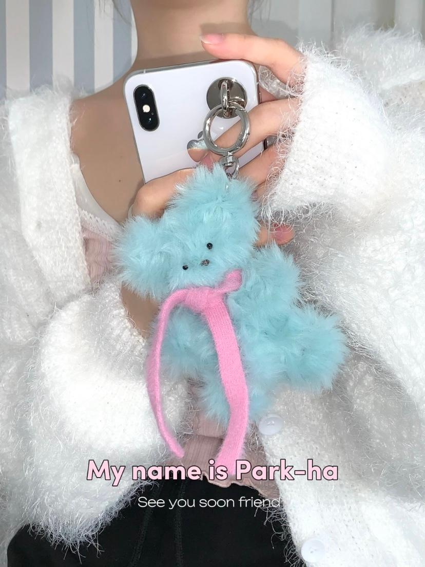 pack-ha keyring 모루인형 키링 곰돌이 키링