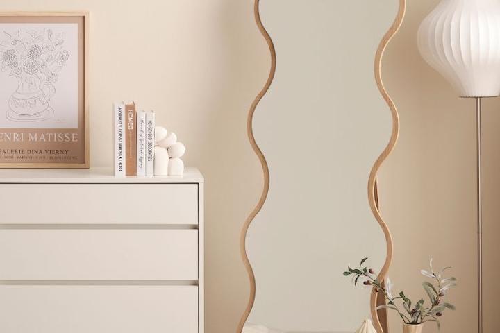 엘리 웨이브 스탠드 전신거울 600 1size