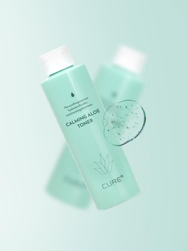김정문알로에 큐어 알파 카밍 알로에 토너 200 ml