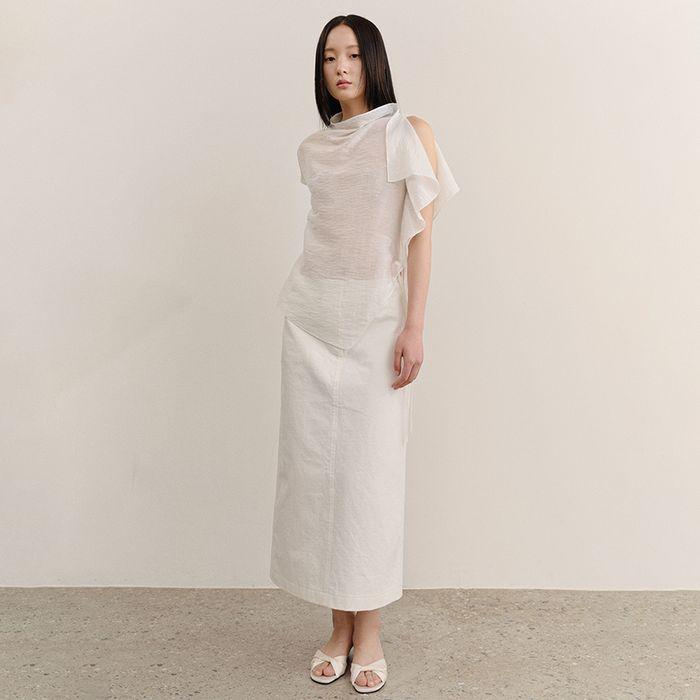 Delphine Blouse White