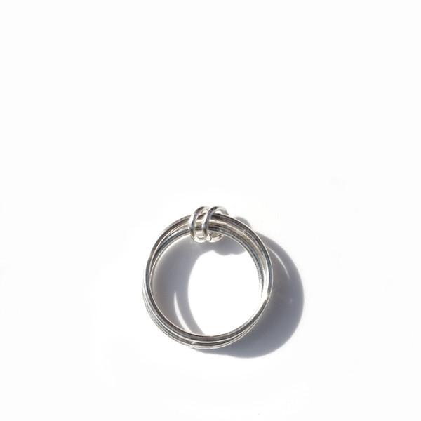 SILVER LAYERED RING(925 SILVER)