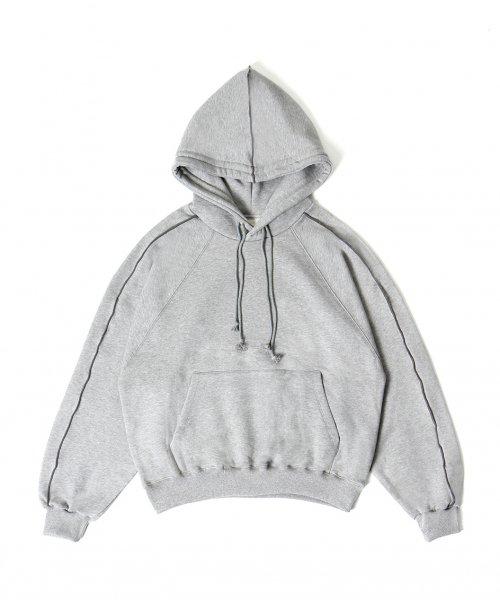 Line stitching hoodie