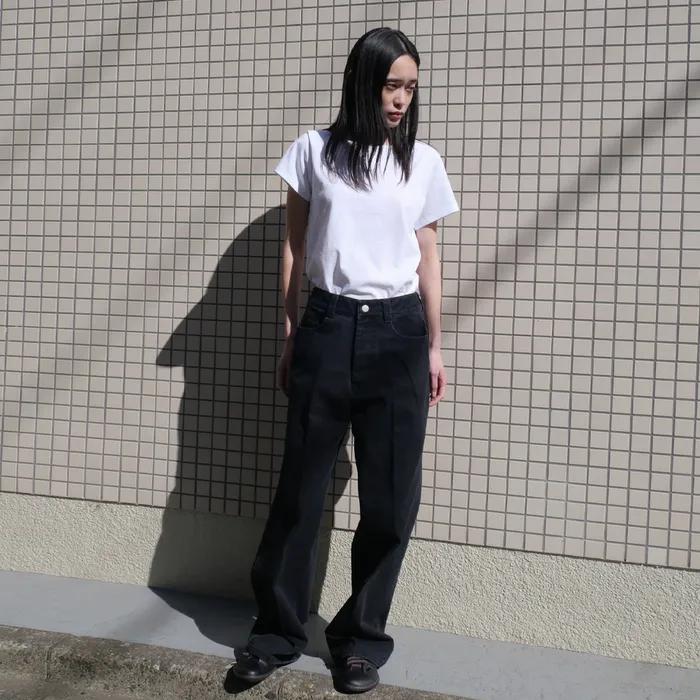 Cinch back work pants (black)