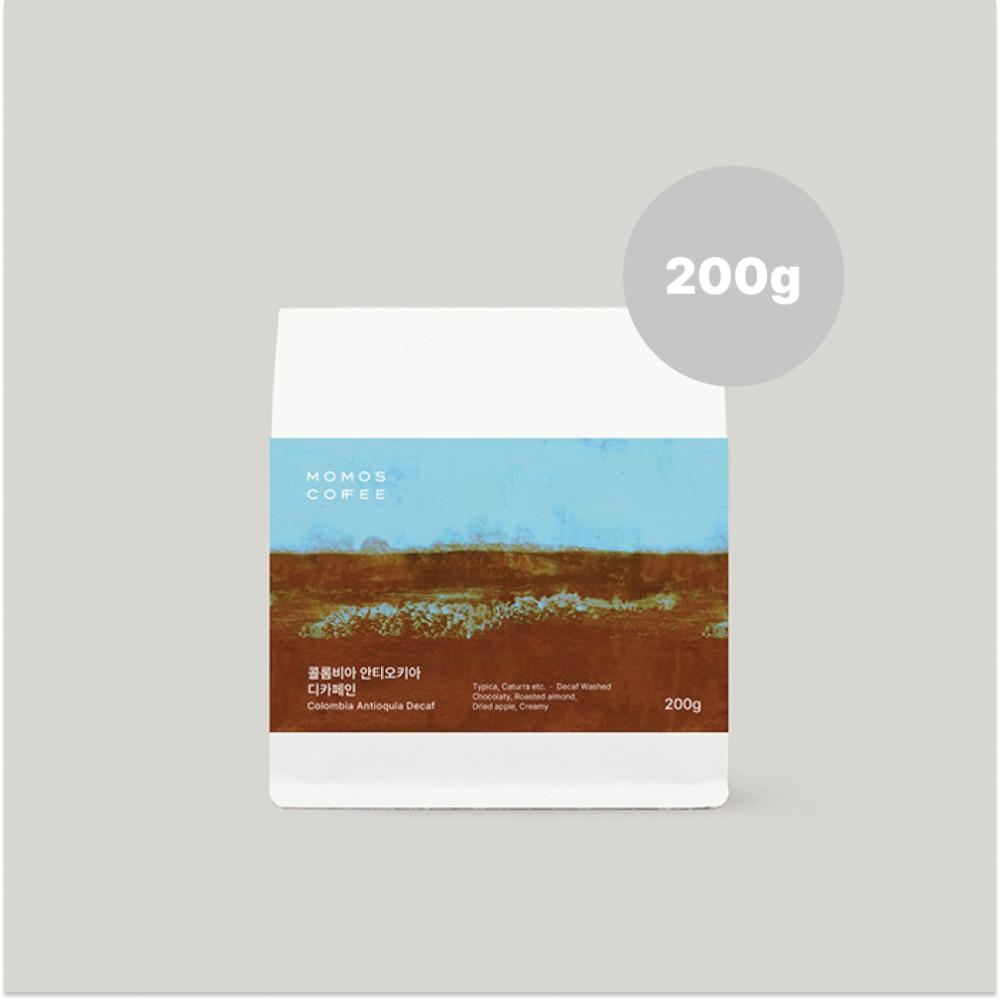 모모스커피 원두 콜롬비아 안티오키아 디카페인 200g