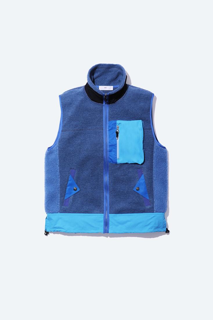 Wool jersey vest