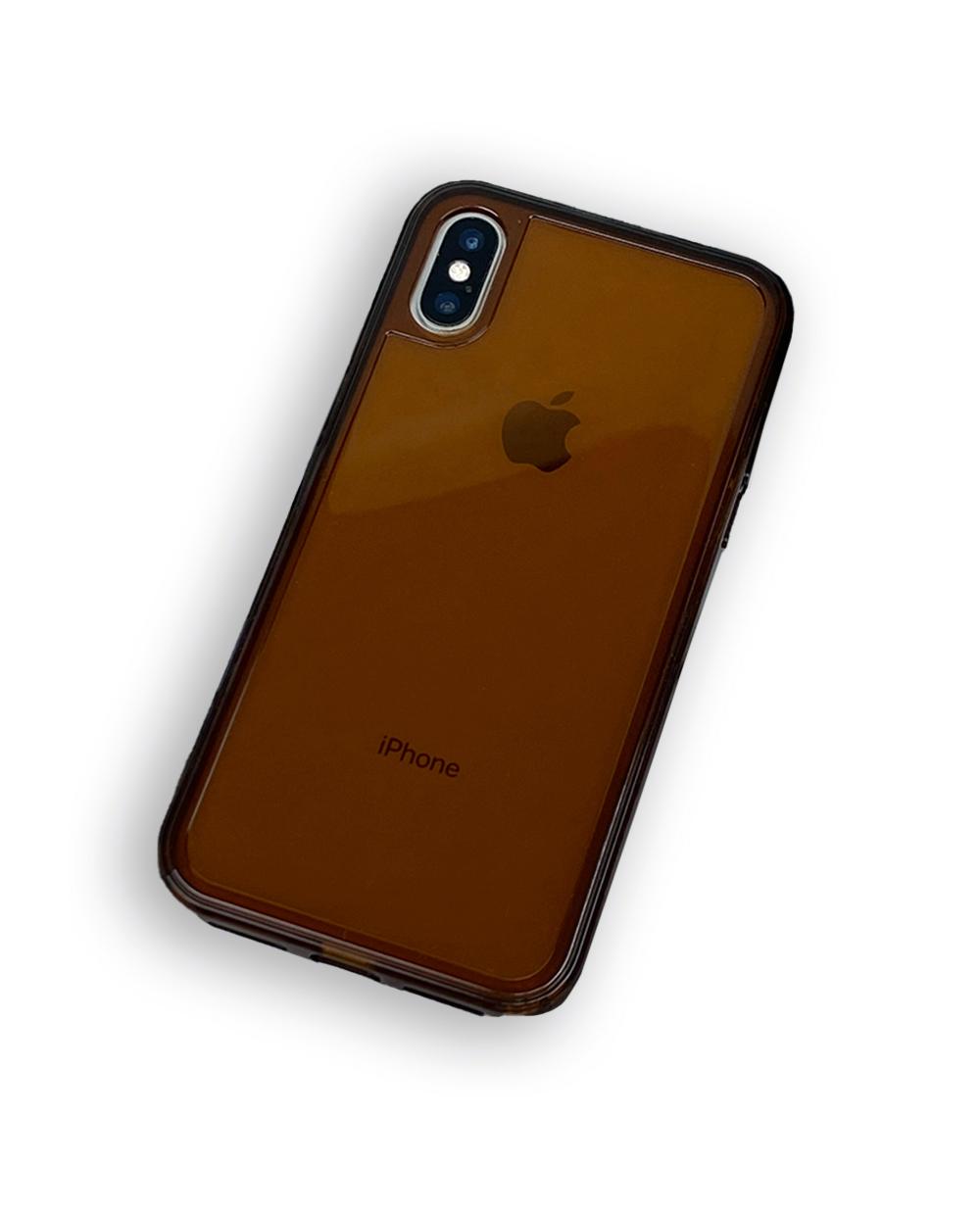 i phone jelly case _ Brown