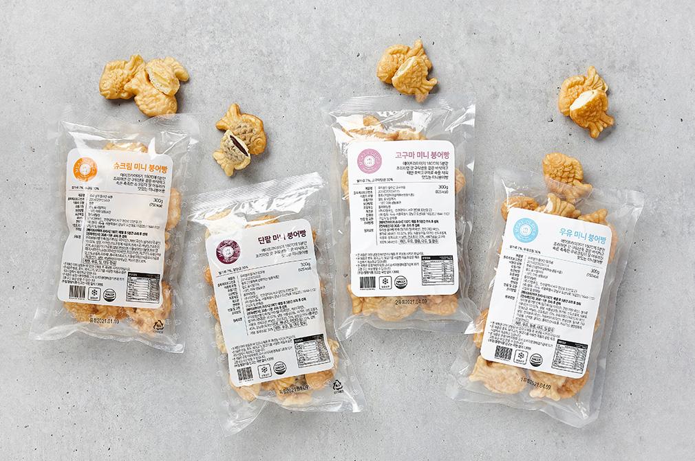 [밀클레버] 미니붕어빵 4종