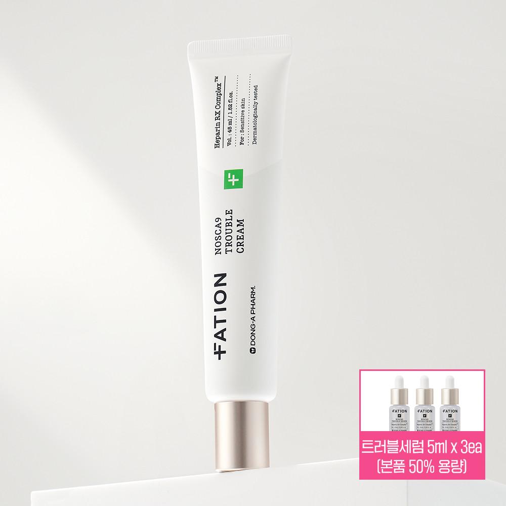 파티온 노스카나인 트러블 크림 45ml + 트러블 세럼 5mlx3(본품50%용량 증정)
