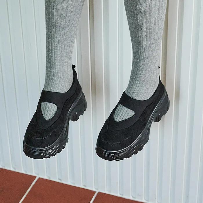 네오벨 키높이 스웨이드 메리제인 스니커즈 EBAL57547