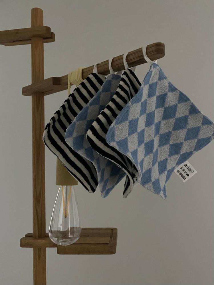 물먹는 핸드타올 스트라이프행주 키친크로스 제로웨이스트 집들이선물 주방소품 주방행주 답례품