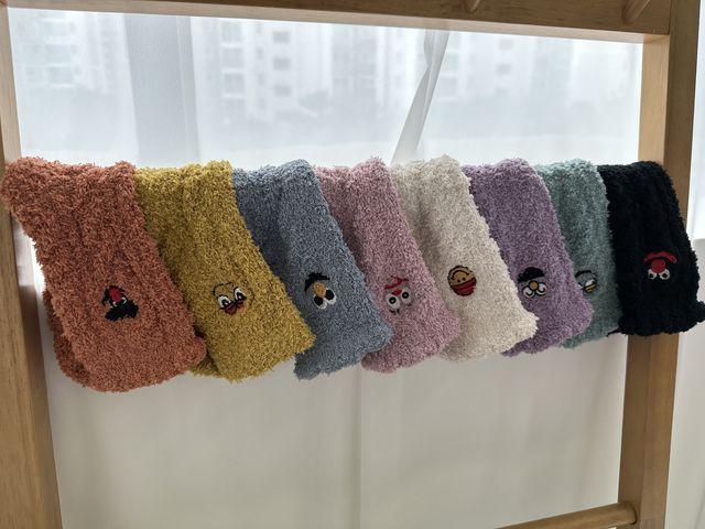 [5켤레세트 모음전/당일출고/특가]캐릭터외 극세사 수면양말 임산부양말