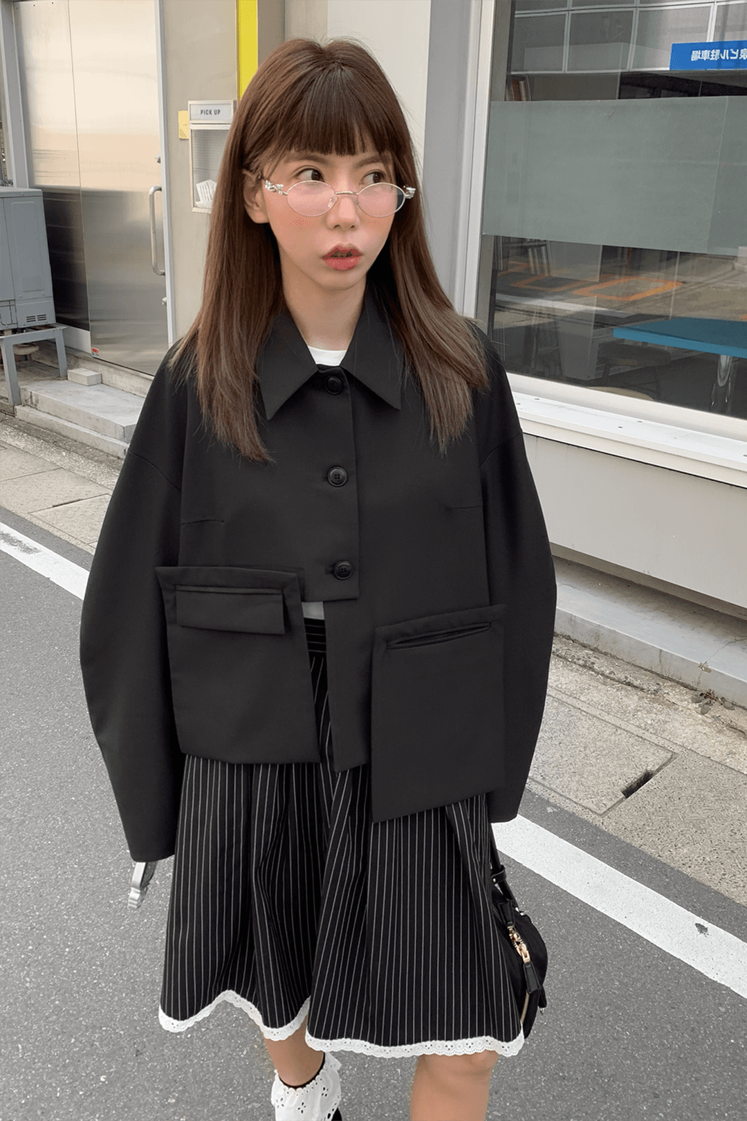 LMD 엔폴 언발 자켓