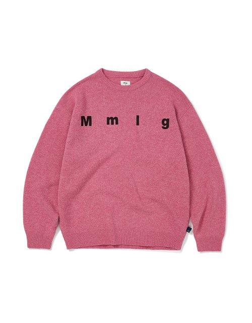 [Mmlg] BETWEEN KNIT (PINK)