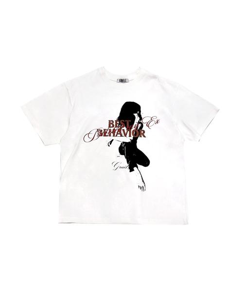 BEHAVIOR T-SHIRTS [WHITE]