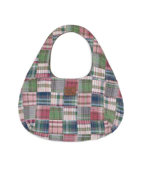 패치워크 리버시블 토트 백 (핑크)