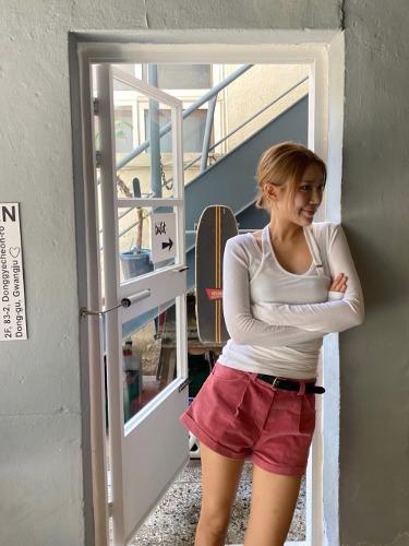 코듀로이미니쇼츠