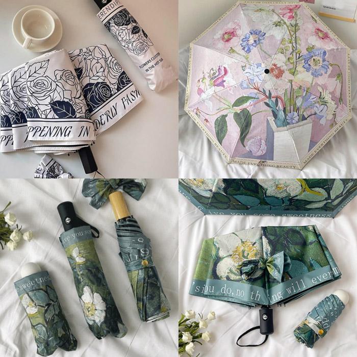 [미니양우산 일반&자동] 디자인도 예쁜~ 양산겸용 자동 양우산 & 초경량미니우산