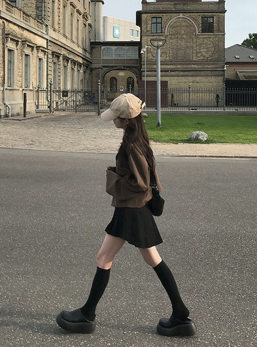 [Copenhagen] 로젠 플리츠 스커트 (2color)