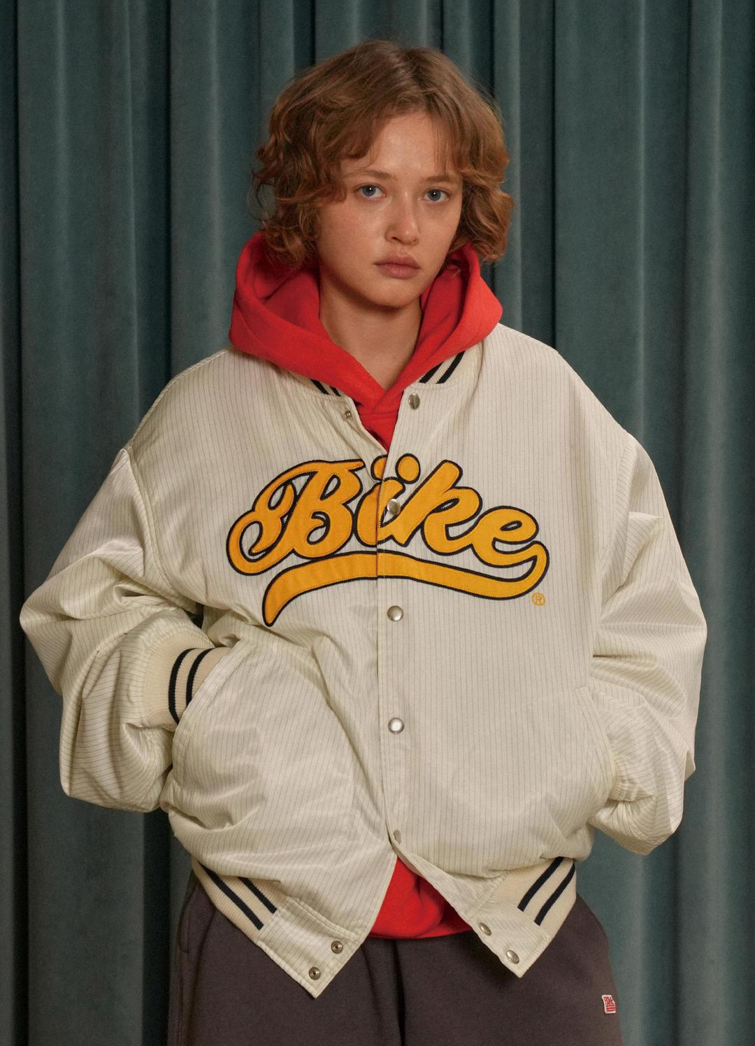 TAIL LOGO STADIUM JACKET _ STRIPE