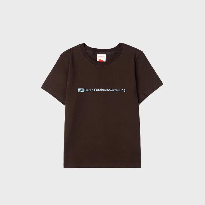 (W) 002 BFV CENTER LOGO TEE (BROWN)